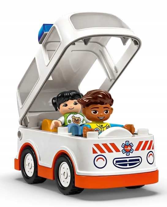 10447 - lego duplo - Ambulans med förare