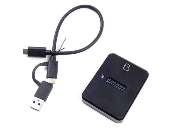 Adapter för M.2 NVMe SSD-disk Dockningsstation