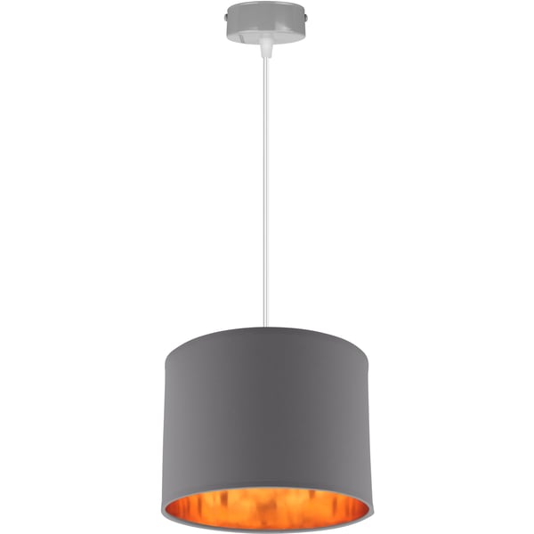 LOFTSLAMPE MED GYLDET LED-SKÆRM