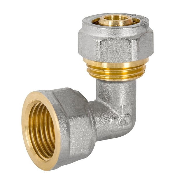 PEX-AL-PEX KROM BÆNK 1/2*16 PIGE - D1/2*16.KOLD