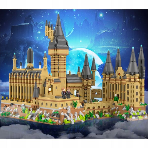 Byggklossar Hogwarts Stora Slottet Palats Set 2929 delar.