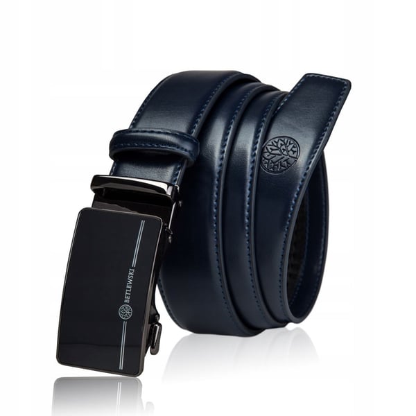 C35-LI NAVY 120 ELITE herrbälte i läder