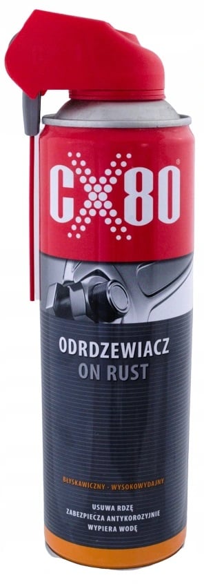 CX80 ON rust øjeblikkelig rustfjerner 500ml DUO