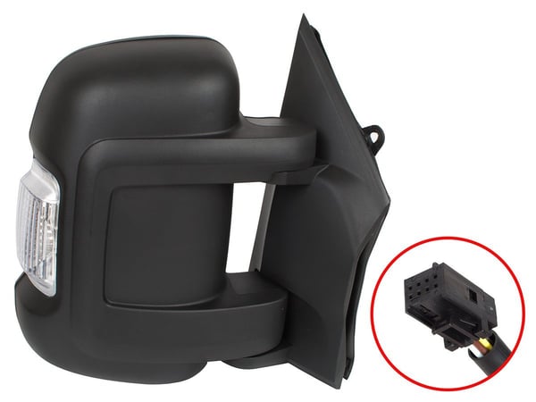 Citroen Jumper 2006- elektriskt uppvärmd ytterbackspegel UTAN SENSOR höger