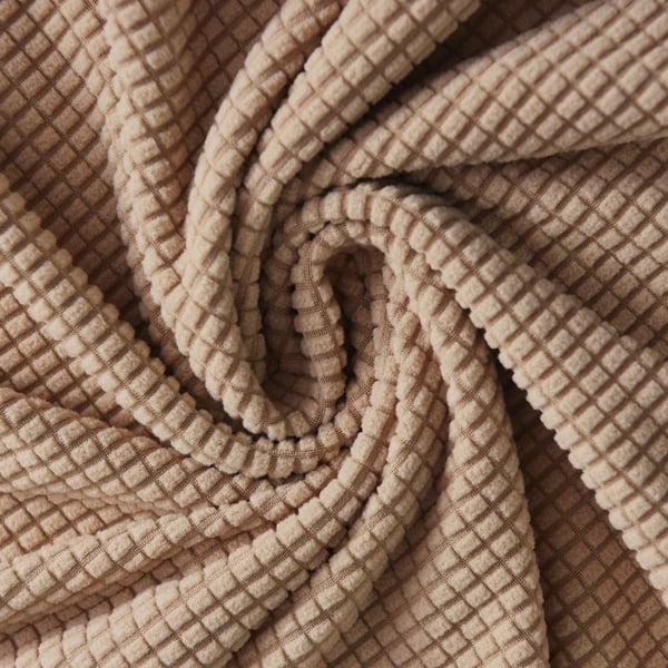 XXL-ruskea jacquard-kalteva tuolinpäällinen
