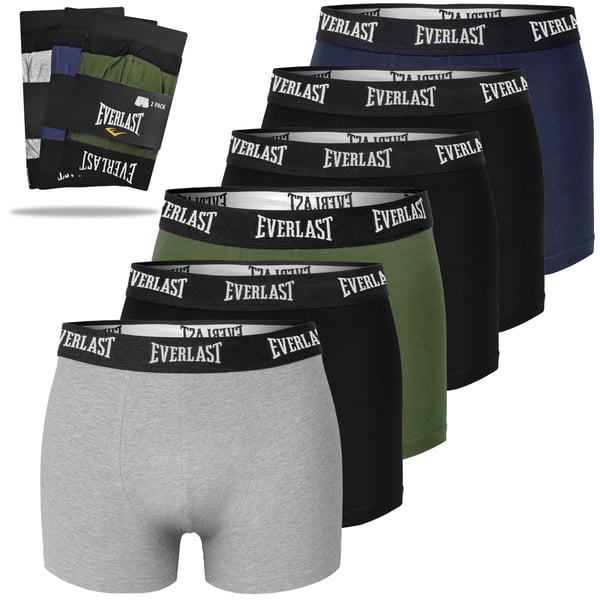 Everlast miesten puuvillaiset bokserit BM404 6-pakkaus koko XL