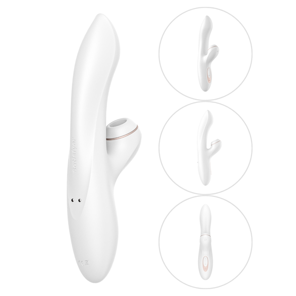 Satisfyer - PRO+ G-pisteen klitorisstimulaattori vibraattorilla