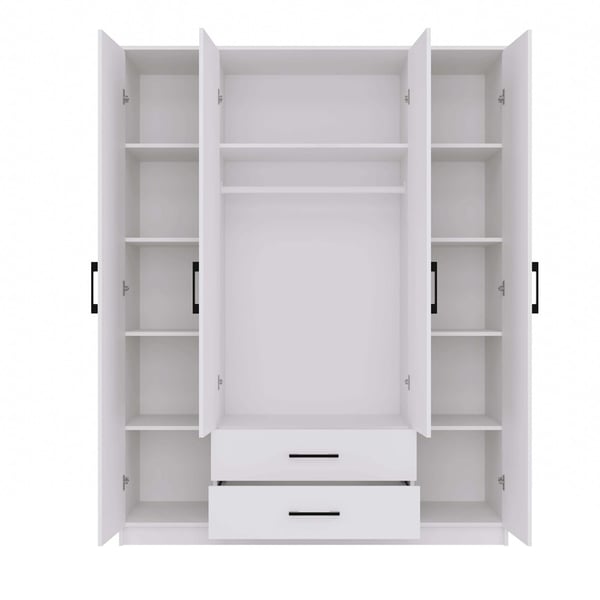 Romana garderob 160X205L vit