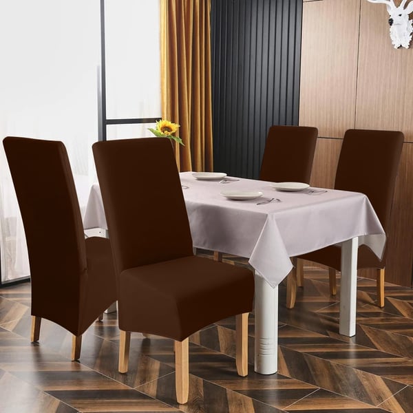 XXL vino tuolinpäällinen, sileä ruskea