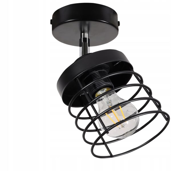 Lofthængende lampe med tråd og LED-loftlampe