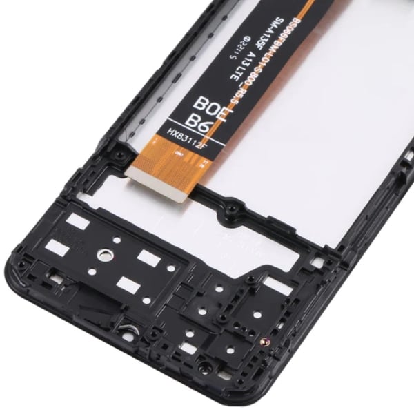 Samsung SM-A135F Galaxy A13 original LCD-skærm og berøringsskærm IPS sort ramme