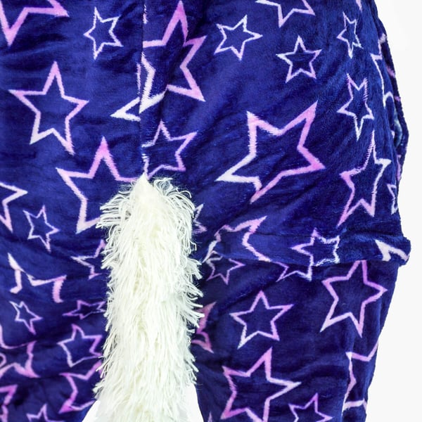 Herre varm pyjamasdragt til voksne vinter sjovt kostume m Pentagram Pegasus Onesie kostume - M