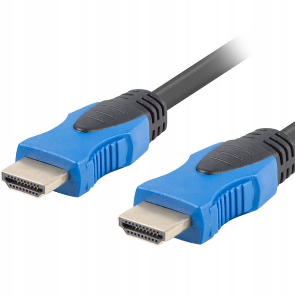 Lanberg M/M v2.0 4K HDMI-kaapeli 3m musta-sininen