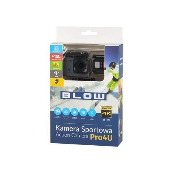 Blow rejestrator action camera Pro4U svart
