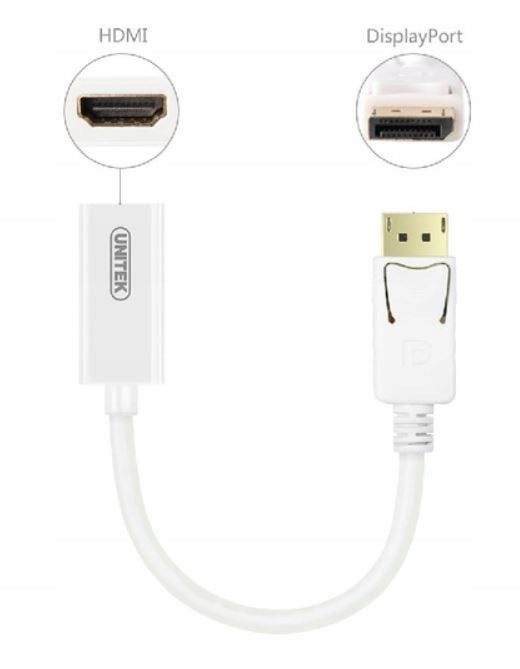 Unitek Y-6332 DisplayPort-HDMI 4K-adapter