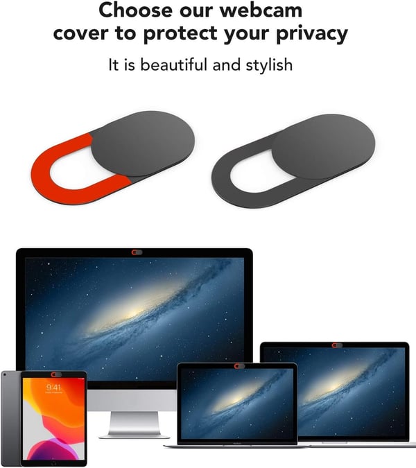 8x LAPTOP TELEFON KAMERA COVER PRIVATLIVSBESKYTTELSE