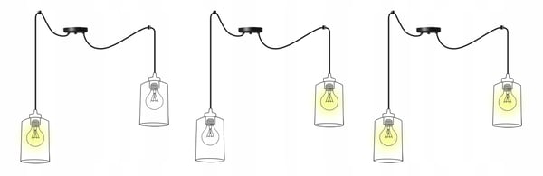MODERNI KATTOVALAISIN MUSTA LED-VALAISIN
