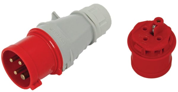 BÆRBAR ISOLERINGSSTIK 32A 400V 3P+Z IP44 - EX-TWT-106