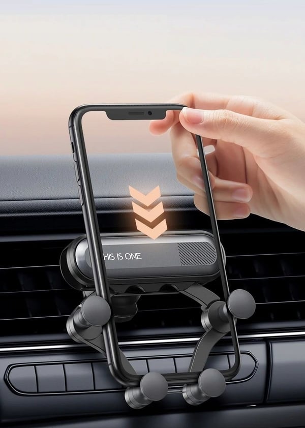 Bilhållare för telefon och instrumentpanel