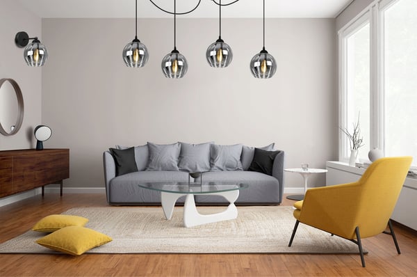 ELEGANT KNKIET LAMPE ELEGANT GLASLAMPE