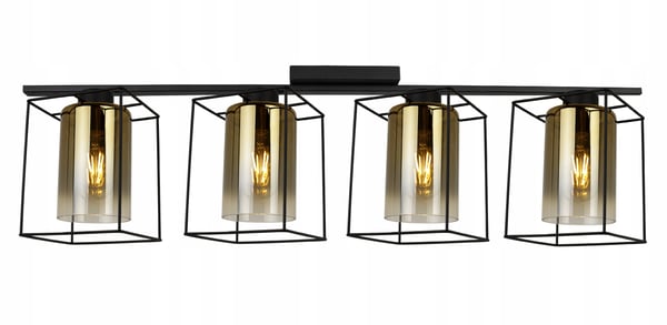 MODERNE ELEGANT GLAS HÆNGELAMPE
