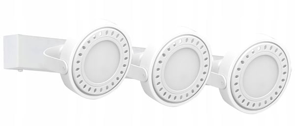 LED-kattovalaisin GU10 3x9W LED
