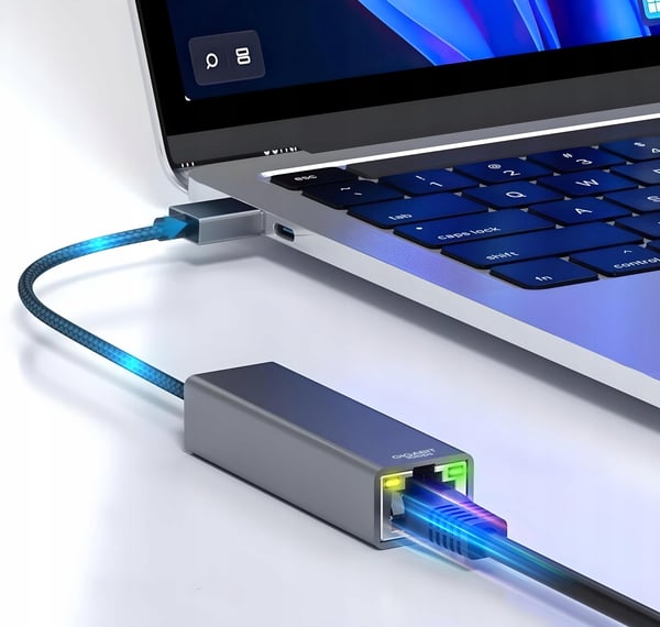 USB 3.0 NETVÆRKSADAPTER LAN RJ45 NETVÆRKSKORT 1000MBPS Ethernet Gigabit