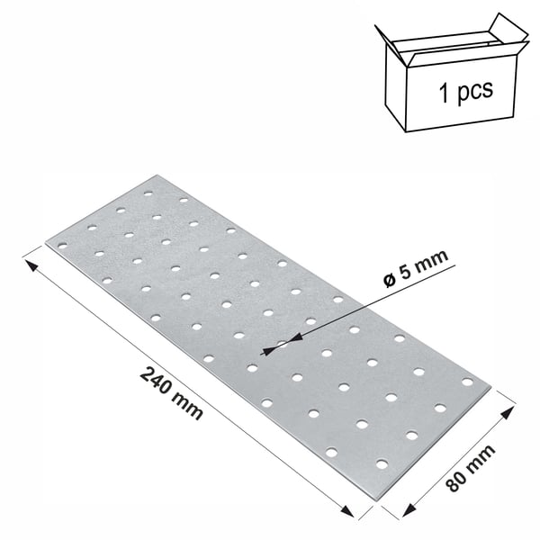 Rei-itetty muovilevyä PP10 80x240x2,0