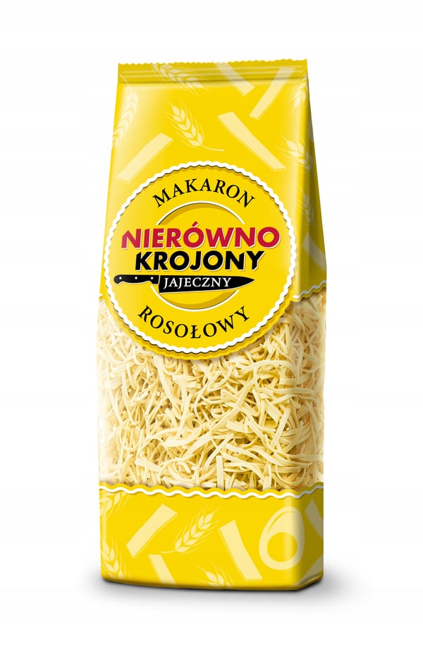 Polmak Munanuudelit liemessä, epätasaisesti leikatut, 250g
