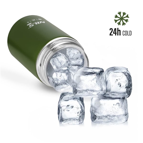Ruoka-thermos 1000ml vihreä NILS CAMP NC3802