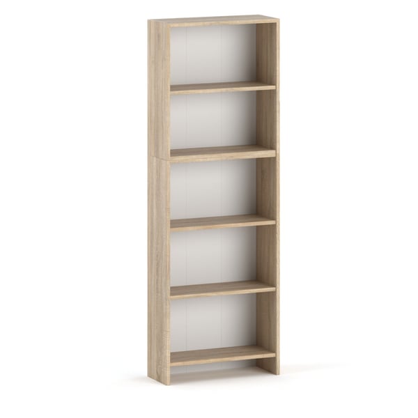 Sonoma Eg Kontorreol 60 CM 5 hylder Loft Legetøjshylde