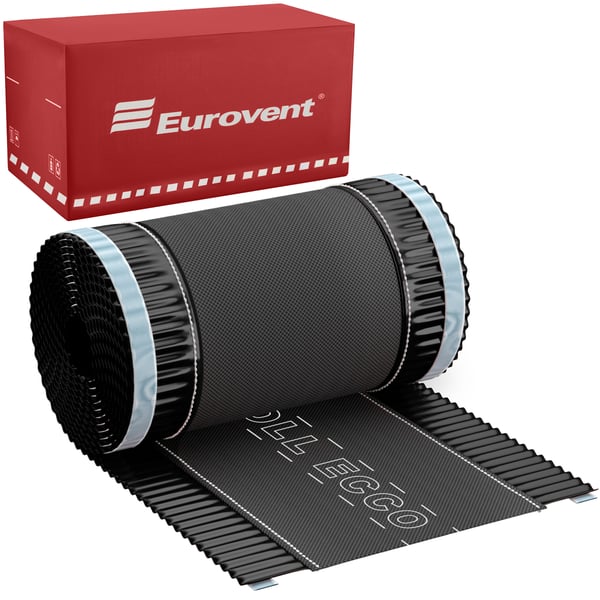 Ecco noctejp tejp 310mm x 5m RAL 9005 svart