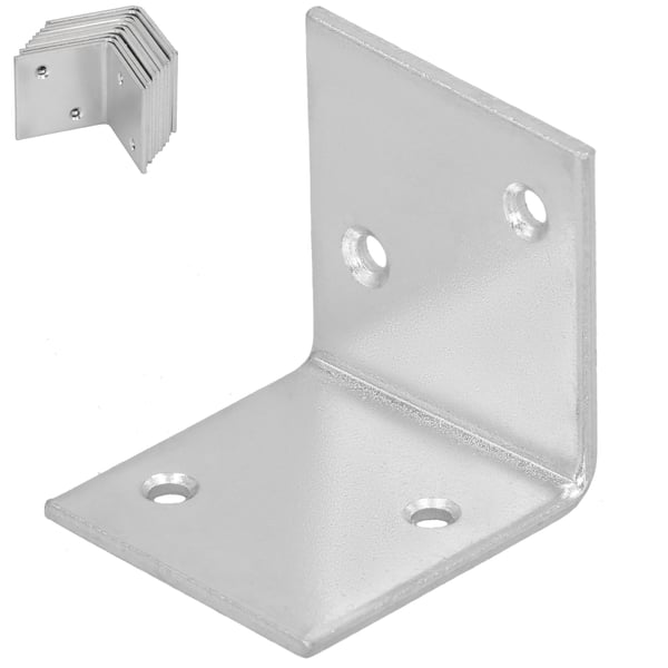 Kotarbau® Kirvesmiehen kulmaliitin ruostumatonta terästä sinkittyä 35 x 35 x 35 mm 12 kpl:n sarja