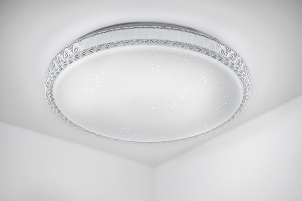 LED loftlampe overflademonteret AGA2 48W IP44 CCT hvid rund 40cm + LUMILED fjernbetjening