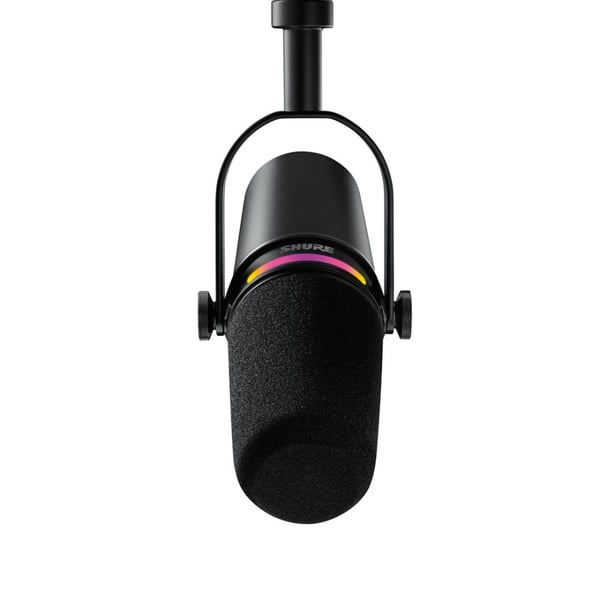 Shure MV7-K - XLR/USB-C Sort Voice-Over Mikrofon