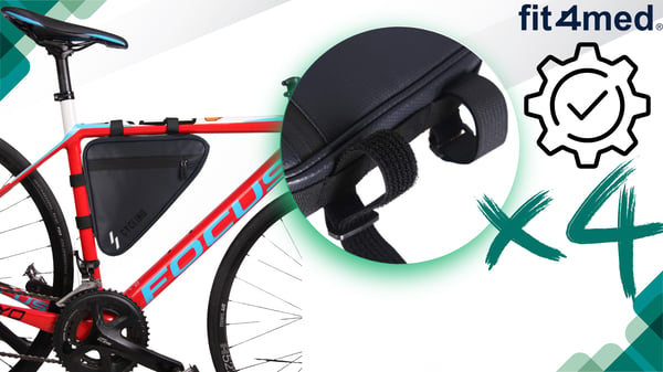 RAM cykelväska med dragkedja vandtæt