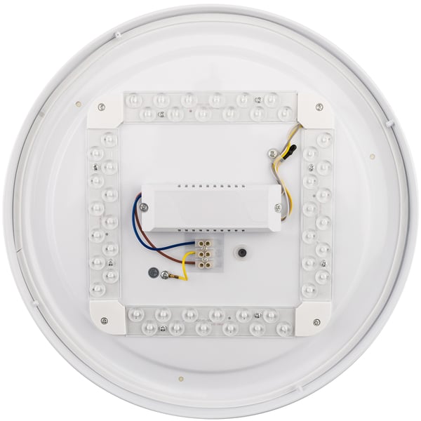 LED-kattovalaisin pinta-asennettava VERUS 48W CCT valkoinen pyöreä 40cm + LUMILED-kaukosäädin