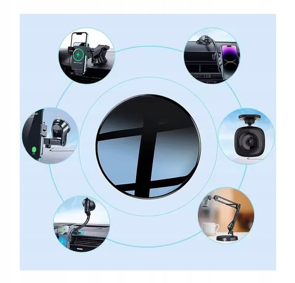 Itsekiinnittyvä autoteliliitin pohjalevyllä 2