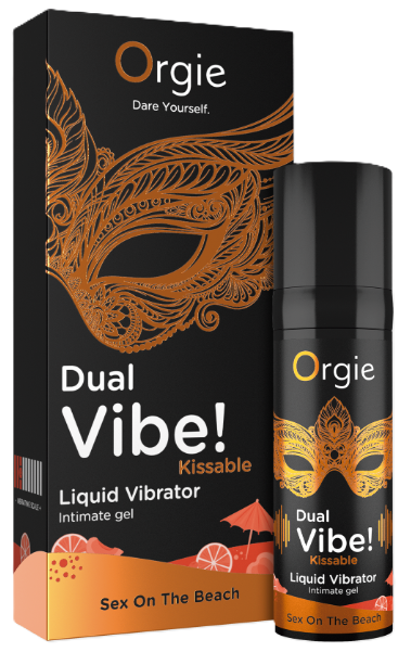 Orgier - Dual Vibe! Flydende Vibrator 15ml - Sex på stranden