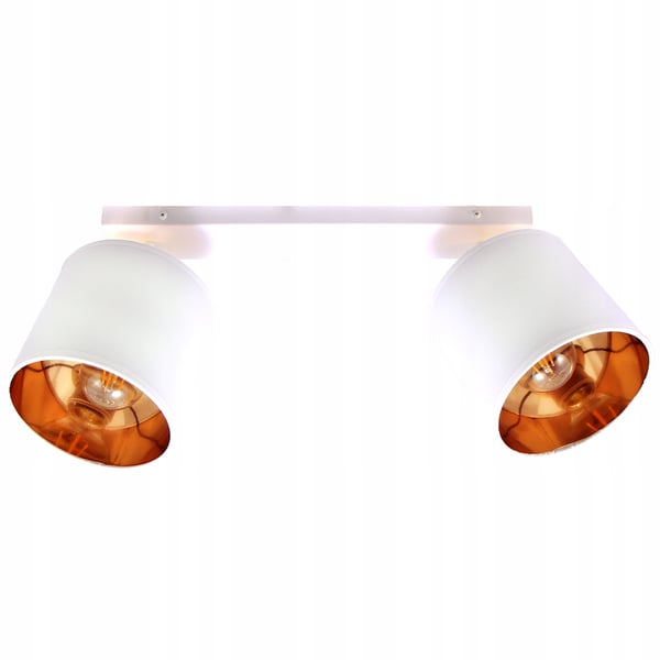 Lofthængende lampe med gylden LED-loftlampe