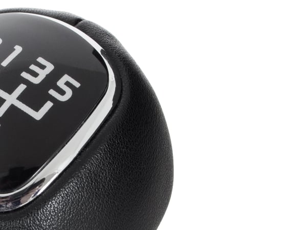 Kia Rio III 2010- gearknapsgreb sort læder 5 gear
