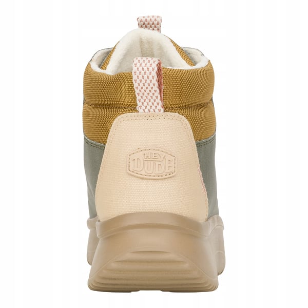 Heydude Wendy Peak Apres belagd twill 41990 storlek 38 olivgrön