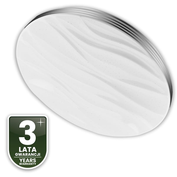 LED loftslampe overflademonteret VIRTUS2 72W IP44 CCT hvid rund 50cm + LUMILED fjernbetjening