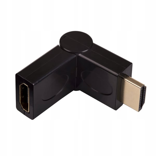 Akyga AK-AD-40 hdmi /han - hdmi /hun adapter vinklet 180 grader