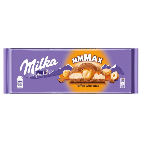 Milka mjölkchokladkola med hela hasselnötter 300 g