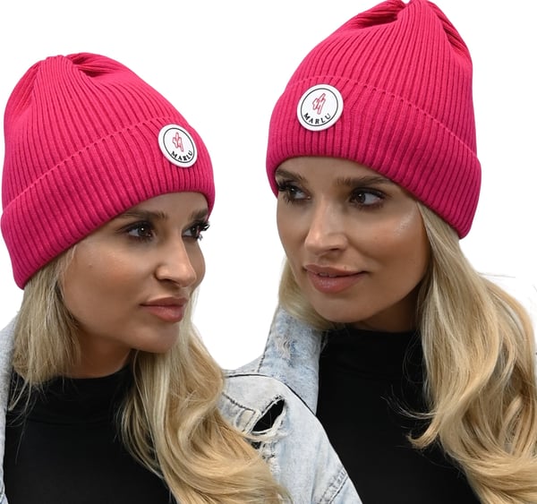 Amaranth snygg höstmössa med logotyp
