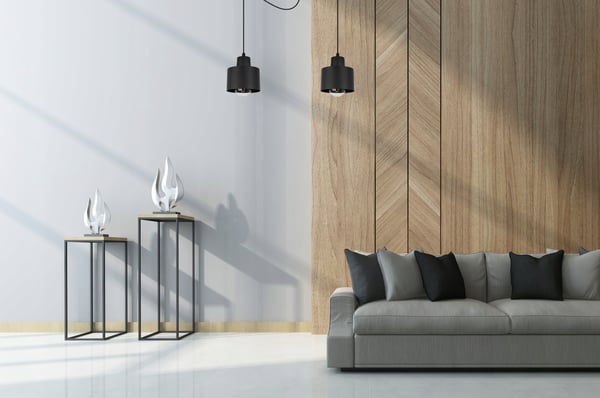 MODERNI KATTOVALAISIN MUSTA LED-VALAISIN