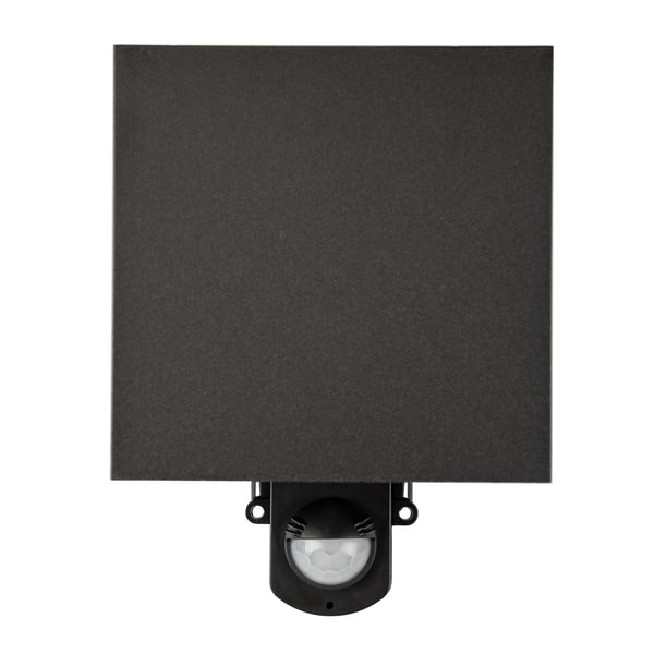 Havevæglampe G9 LED facade justerbar op/ned PIR sensor sort PYXIS LUMILED