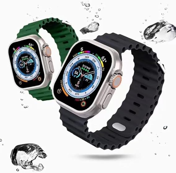 Apple Watch Rem 42/44/45/49 mm SE/9/8/7/6/5/4/3/2/1 Grøn