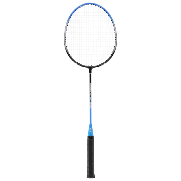 NRZ012 STEEL / BADMINTONIN PELIVÄLINEISTÖ 2 mailaa ja 3 sulkaa ja verkko ja laukku NILS
